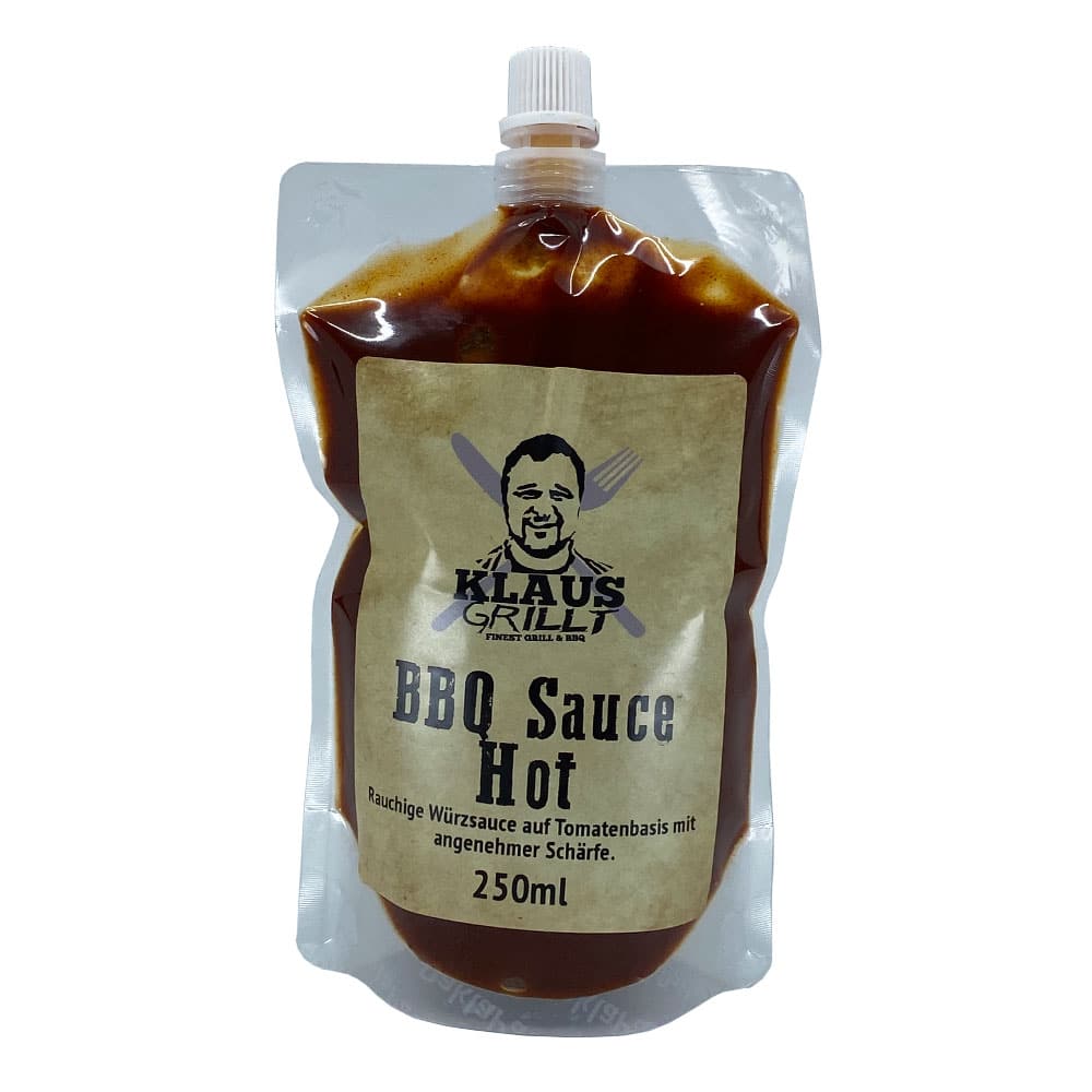 Klaus grillt BBQ Sauce Hot Klaus grillt BBQ Sauce Hot