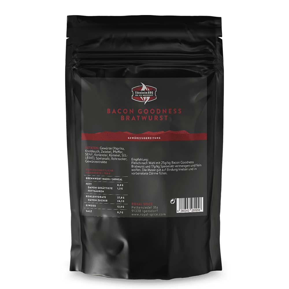 Bacon Goodness Bratwurst Bacon Goodness Bratwurst Mix – Bild 1