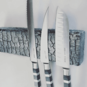 Messerleiste Pyrostripe Asche Optik