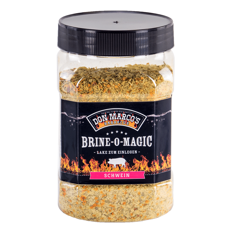Brine-o-Magic Schwein Brine-o-Magic Schwein ist das Geheimnis vieler Pitmaster