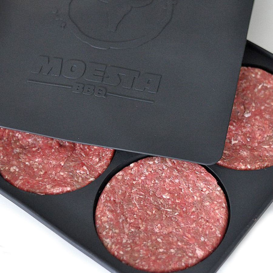 BurgerPresse No.1 BurgerPresse No.1 - Die 4-Fach Silikon Hamburgerpresse