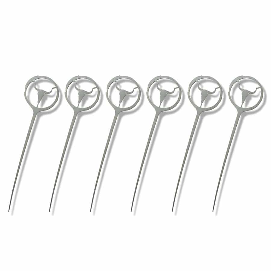 BurgerSpiess 6er Set BurgerSpiess 6er Set aus Edelstahl