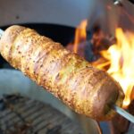 FeuerWalze Buchenholzrolle für Rotisserie – Bild 2