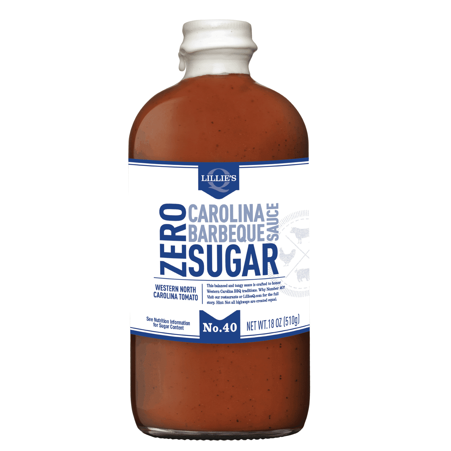 Zero Sugar Carolina BBQ Sauce Lillie's Q Zero Sugar Carolina BBQ Sauce