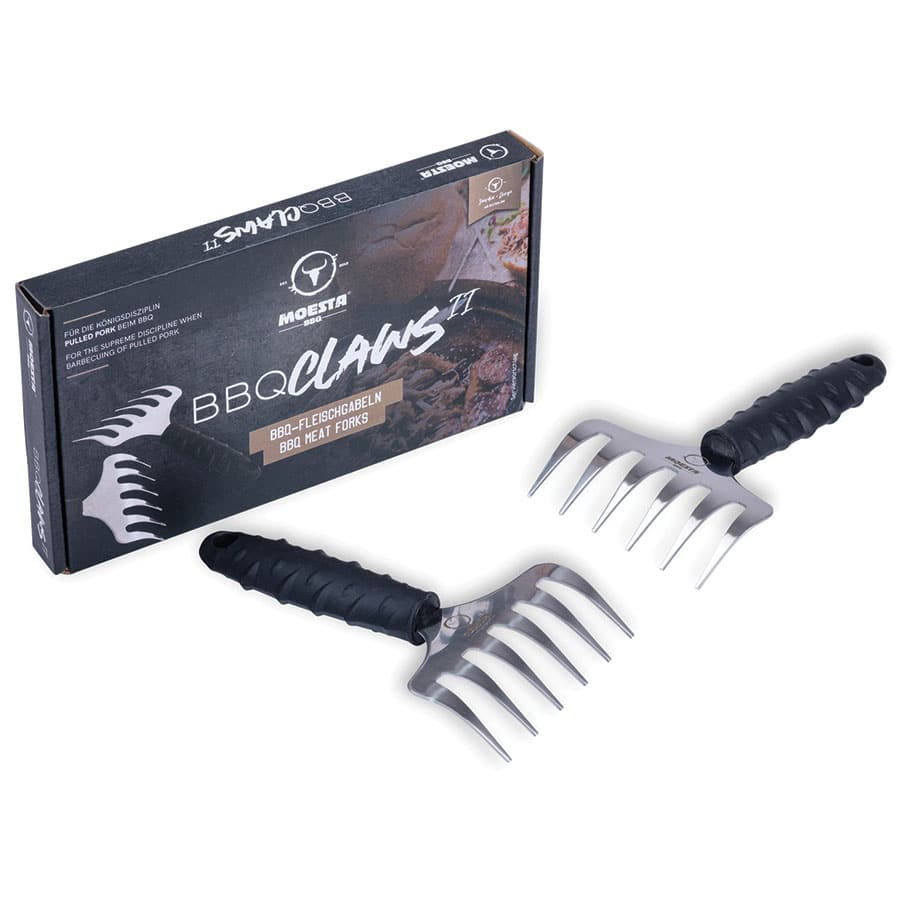 Pulled Pork Krallen aus Edelstahl (Meat Claws 2) Moesta Pulled Pork Krallen aus Edelstahl (Meat Claws 2) Moesta