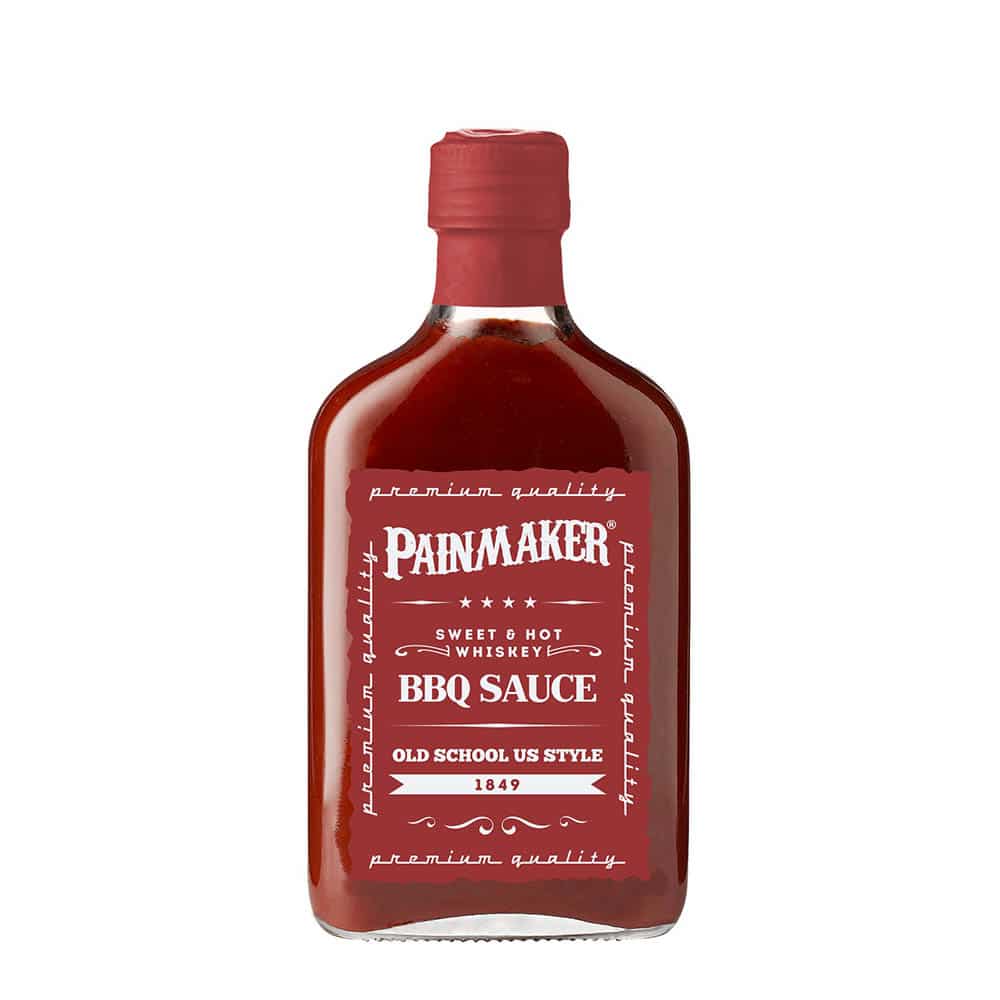 painmaker-1849-oldscool-bbq-sauce Painmaker Sweet & Hot Old Scool US Style 1849 – Bild 1