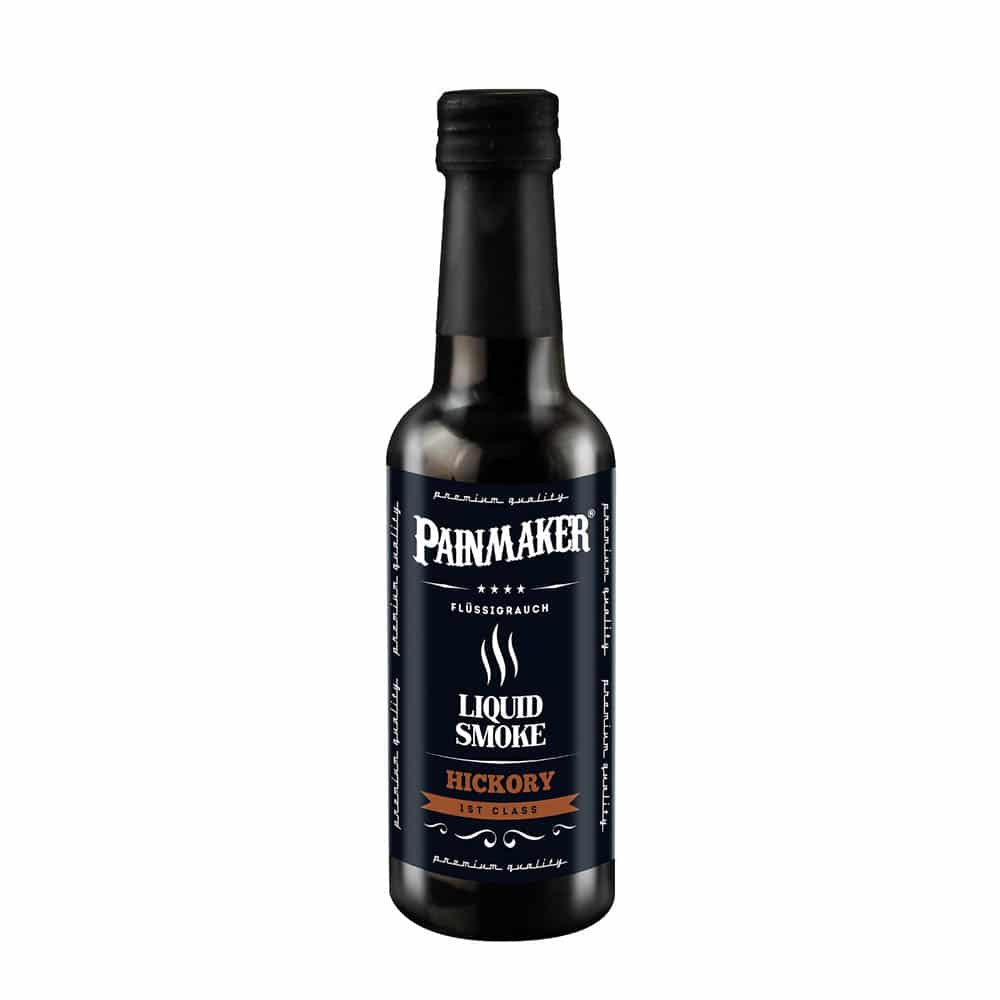 Painmaker Liquid Smoke Hickory (240ml) Painmaker Liquid Smoke Smoke aus der Holzsorte Hickory