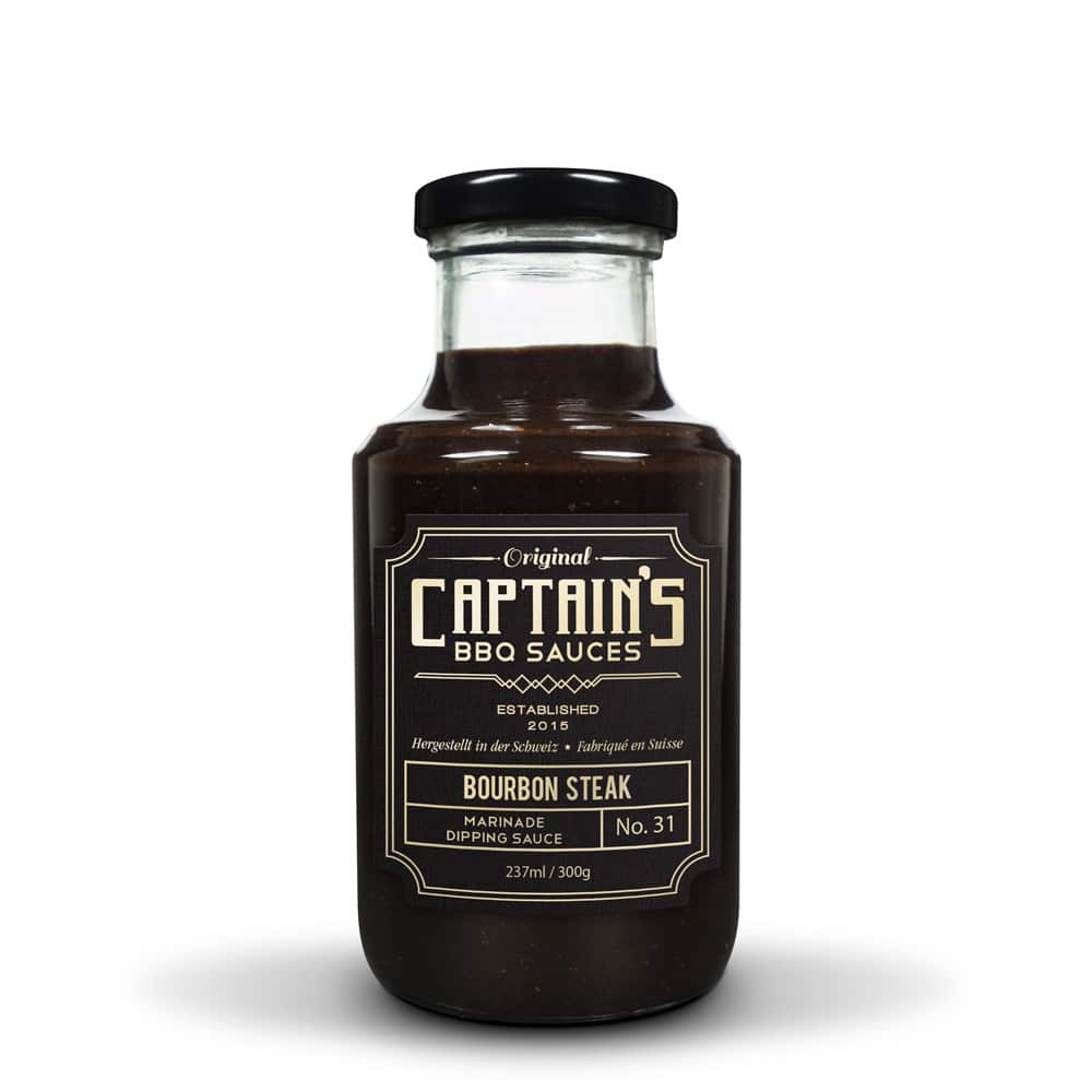 Bourbon Steak Sauce (Captains BBQ) Bourbon Steak Sauce (Captains BBQ)