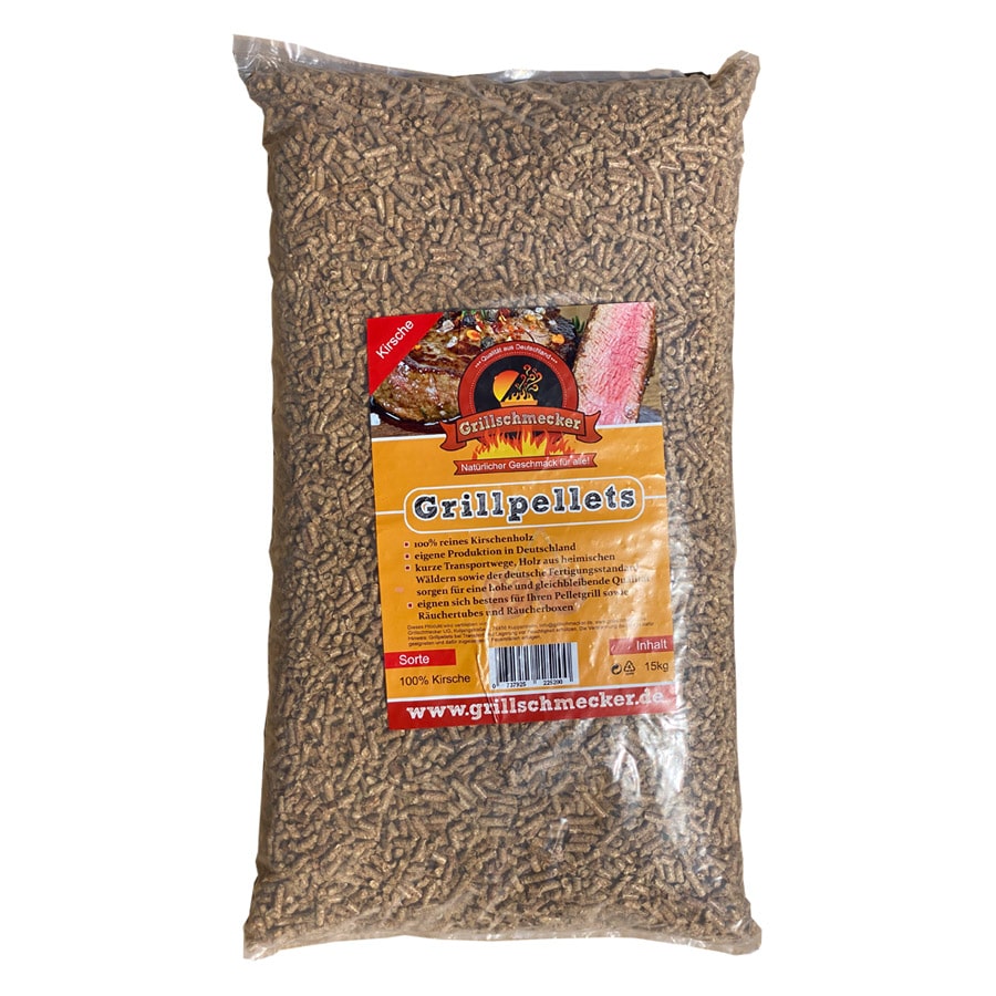 Grillpellets Kirsche 15kg (Grillschmecker) Grillpellets Kirsche 15kg (Grillschmecker)