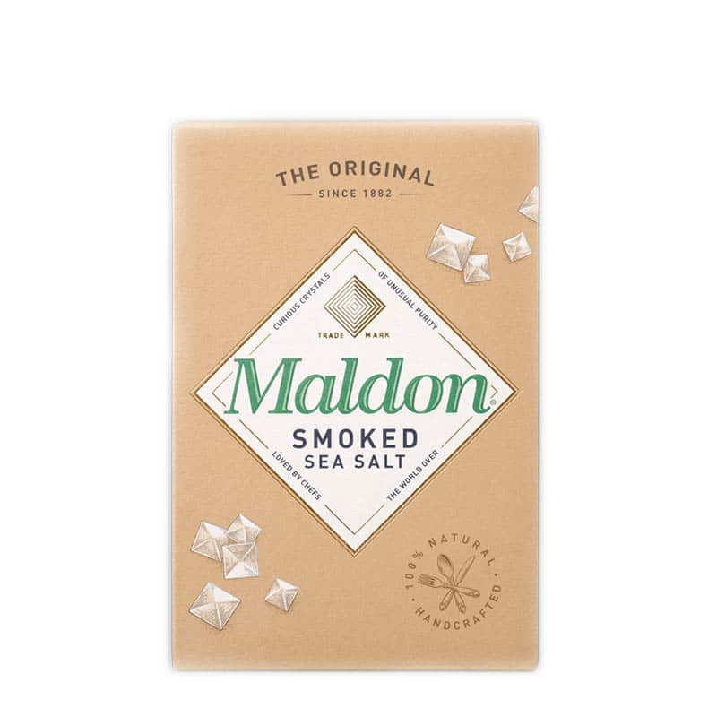 Maldon Smoked Sea Salt Das Maldon Smoked Sea Salt aus englischer Salzsiedekunst
