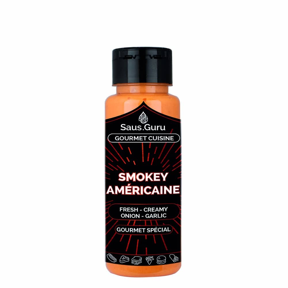 Smokey Américaine Sauce (245ml) von Saus Guru Smokey Américaine Sauce (245ml) – Bild 1