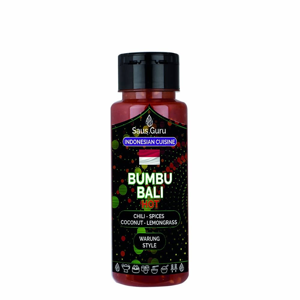 saus-guru-Bumbu-Bali Bumbu Bali Hot Sauce (250ml) – Bild 1