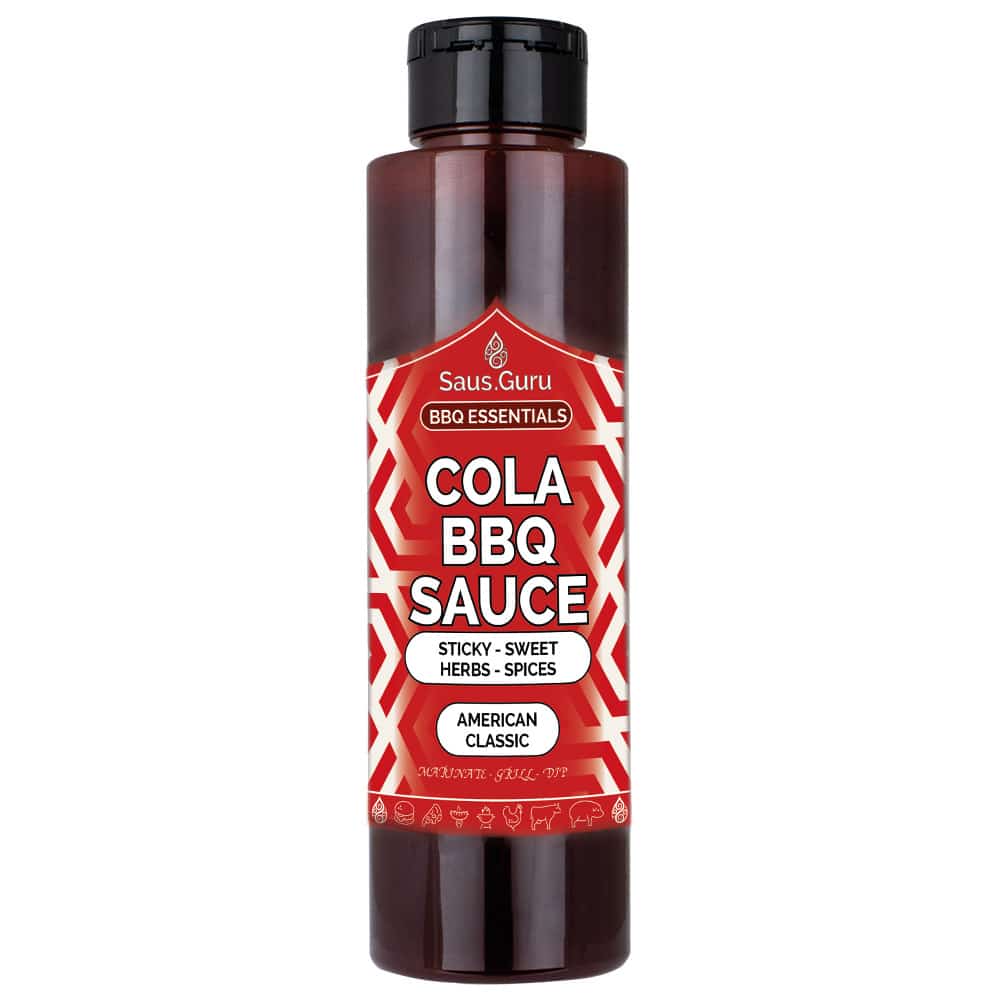 saus-guru-Cola-BBQ-500ml Classic Cola BBQ Sauce – Bild 1