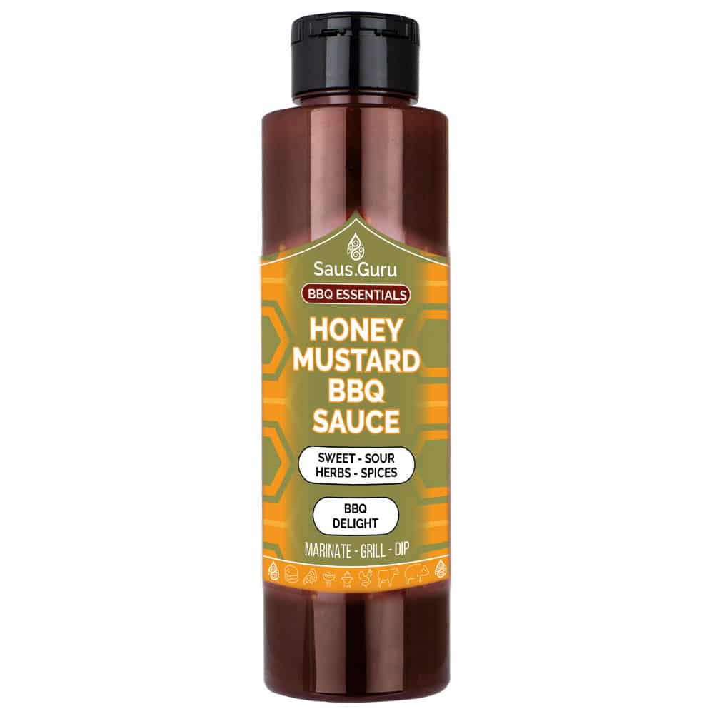 saus-guru-Honey-Mustard-BBQ-500ml Honey Mustard (Saus Guru) – Bild 1