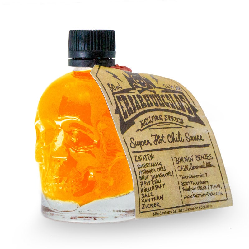 Erbarmungslos - Habanero Chili Sauce (Orange) Erbarmungslos - Habanero Chili Sauce (Orange) – Bild 1