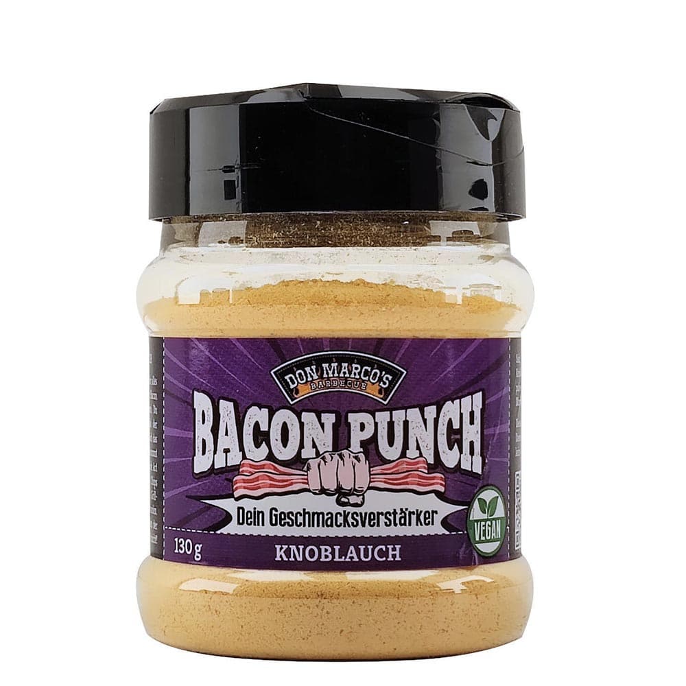 Bacon Punch – Knoblauch von Don Marcos Barbecue Bacon Punch - Knoblauch von Don Marcos Barbecue