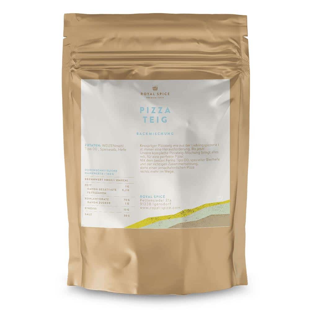 Backmischung für Pizzateig (1kg) von Royal Spice Backmischung für Pizzateig (1kg) – Bild 1