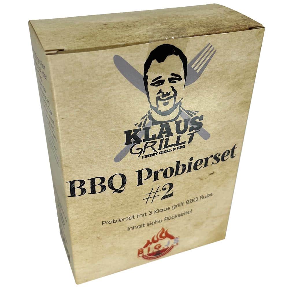 Klaus Grillt Probierset #2 (3 x 100gr) neue Sorten Klaus Grillt Probierset #2 (3 x 100gr) – Bild 1