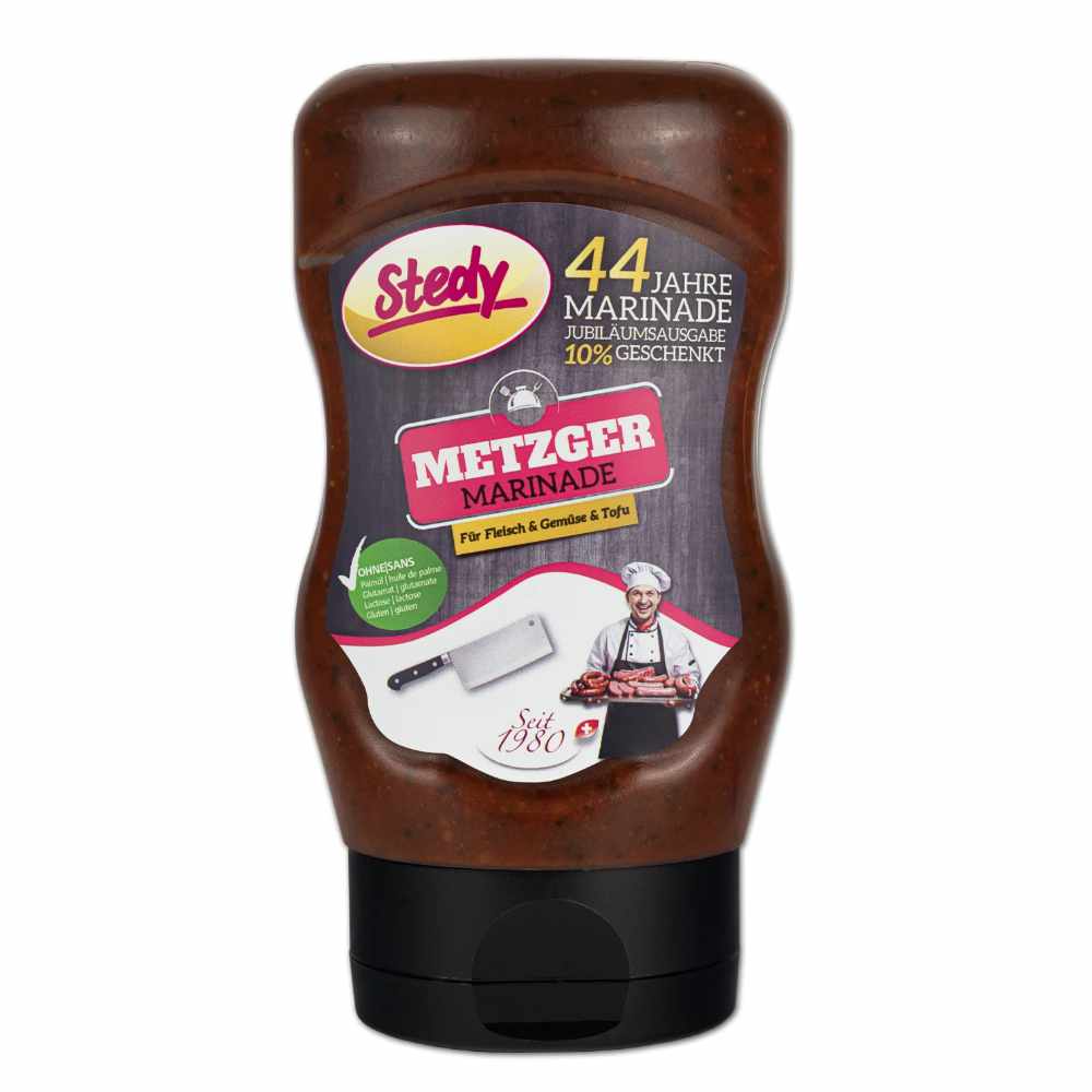 Stedy Metzger Marinade 300g Squeezer Flasche Stedy Metzger Marinade – Bild 1
