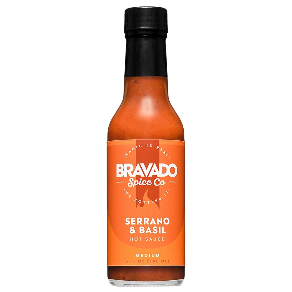 Bravado Spice Co. Serrano & Basil Hot Sauce Bravado Spice Co. Serrano & Basil Hot Sauce