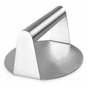 Smashed Burger Presse (14.5cm) aus Edelstahl