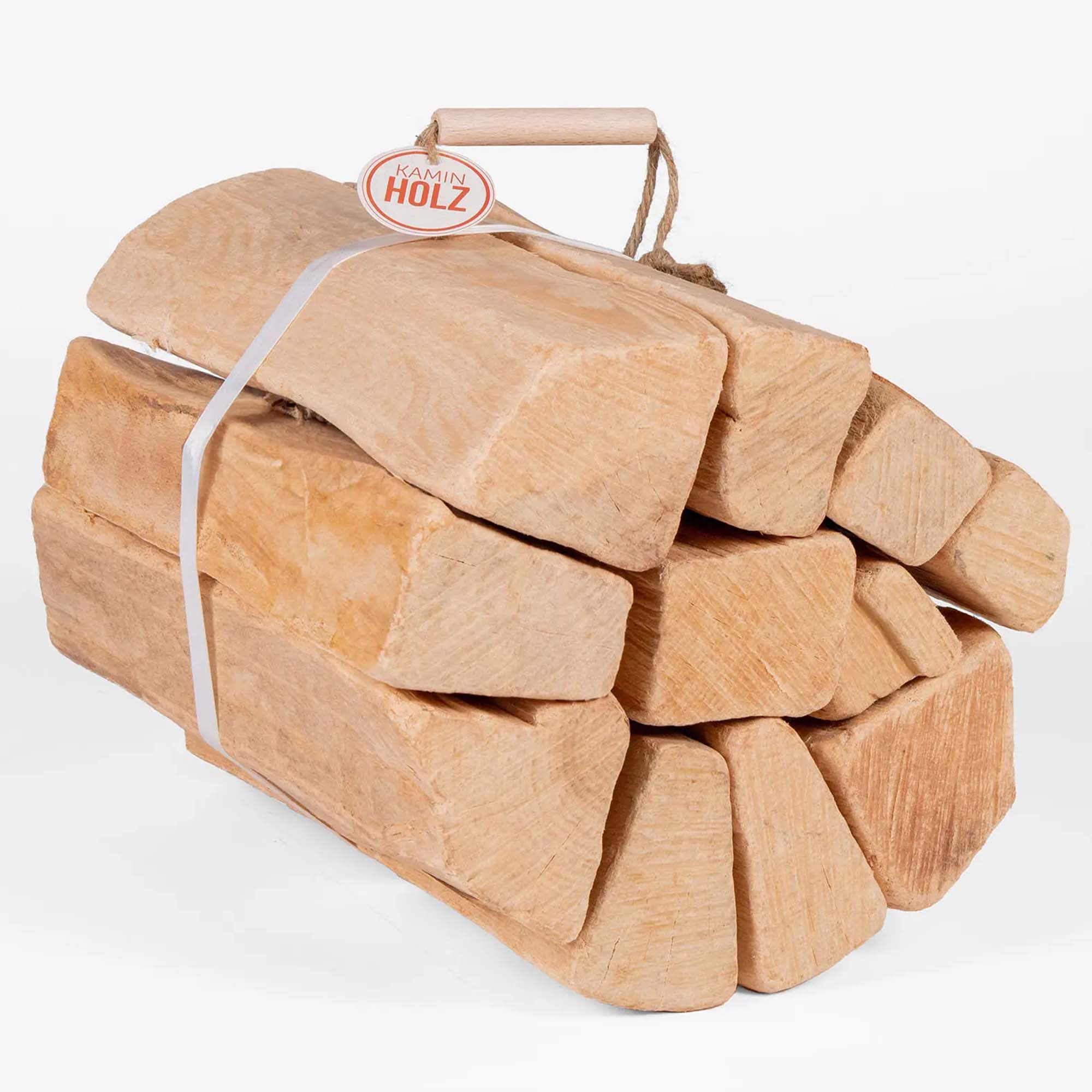 Buchenholz Scheite (Splitterfrei, abgerundet, 10kg Rolle) Buchenholz Scheite (Splitterfrei, abgerundet, 10kg Rolle)