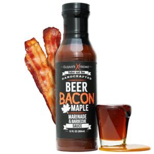 Elijah’s Xtreme Beer Bacon Maple BBQ Sauce
