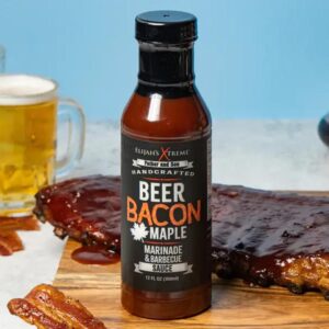 Elijah’s Xtreme Beer Bacon Maple BBQ Sauce