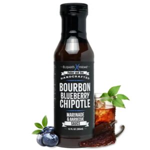 Elijah’s Xtreme Bourbon Blueberry Chipotle BBQ Sauce