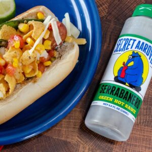 Secret Aardvark Serrabanero Sauce